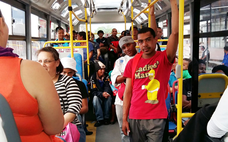 What you become by taking the bus